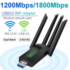 1800Mbps Dual Band 2.4/5G USB