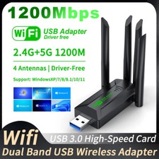 1200Mbps USB WiFi Adapter Dual
