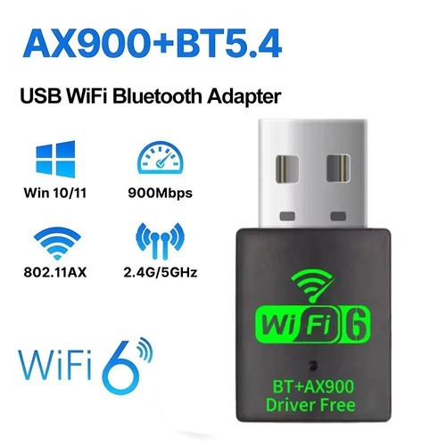 Ax900 wifi usb adapter - wifi, 6