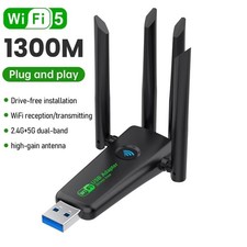 1300Mbps WiFi USB 3.0 Dongle