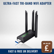1800Mbps Dual Band 2.4/5G USB